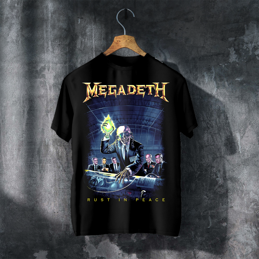 Megadeth “Rust in Peace” T-Shirt | Premium 190gsm Cotton Band Tee