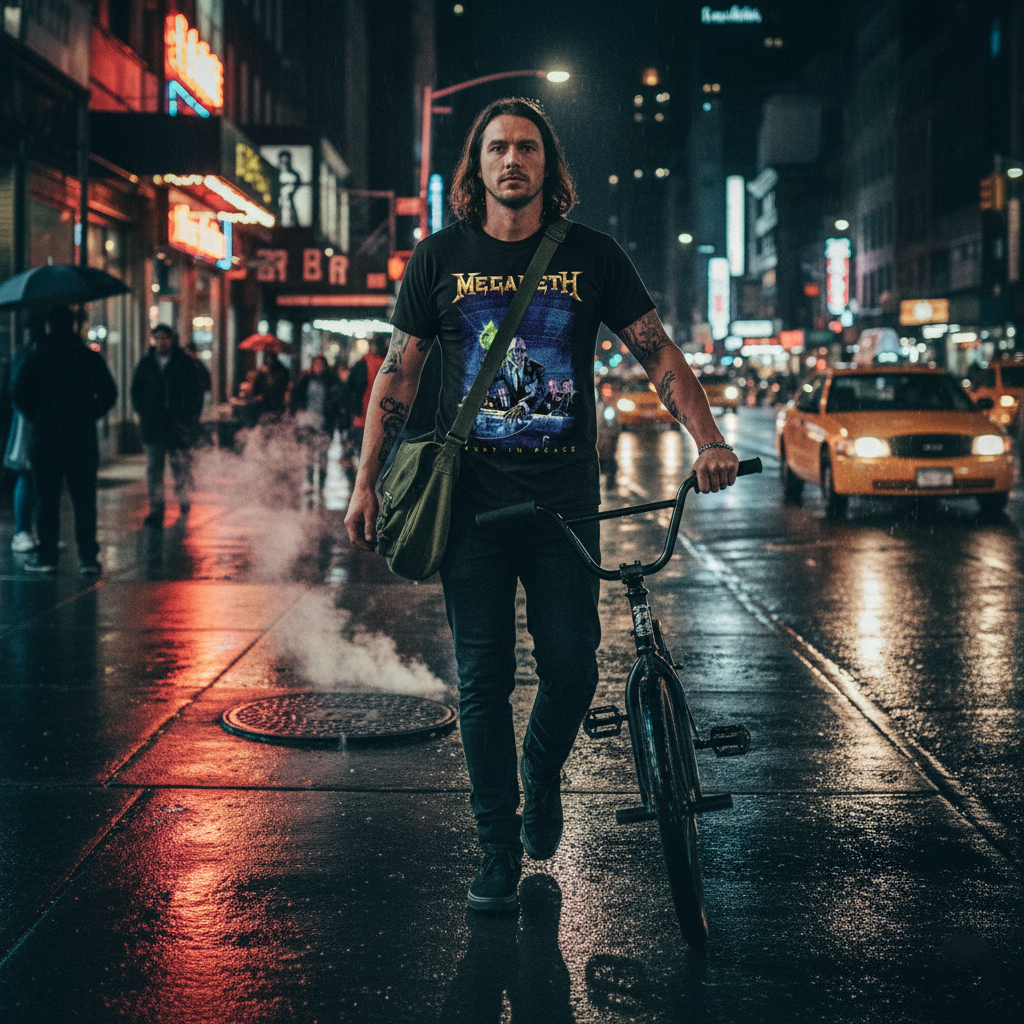 Megadeth “Rust in Peace” T-Shirt | Premium 190gsm Cotton Band Tee