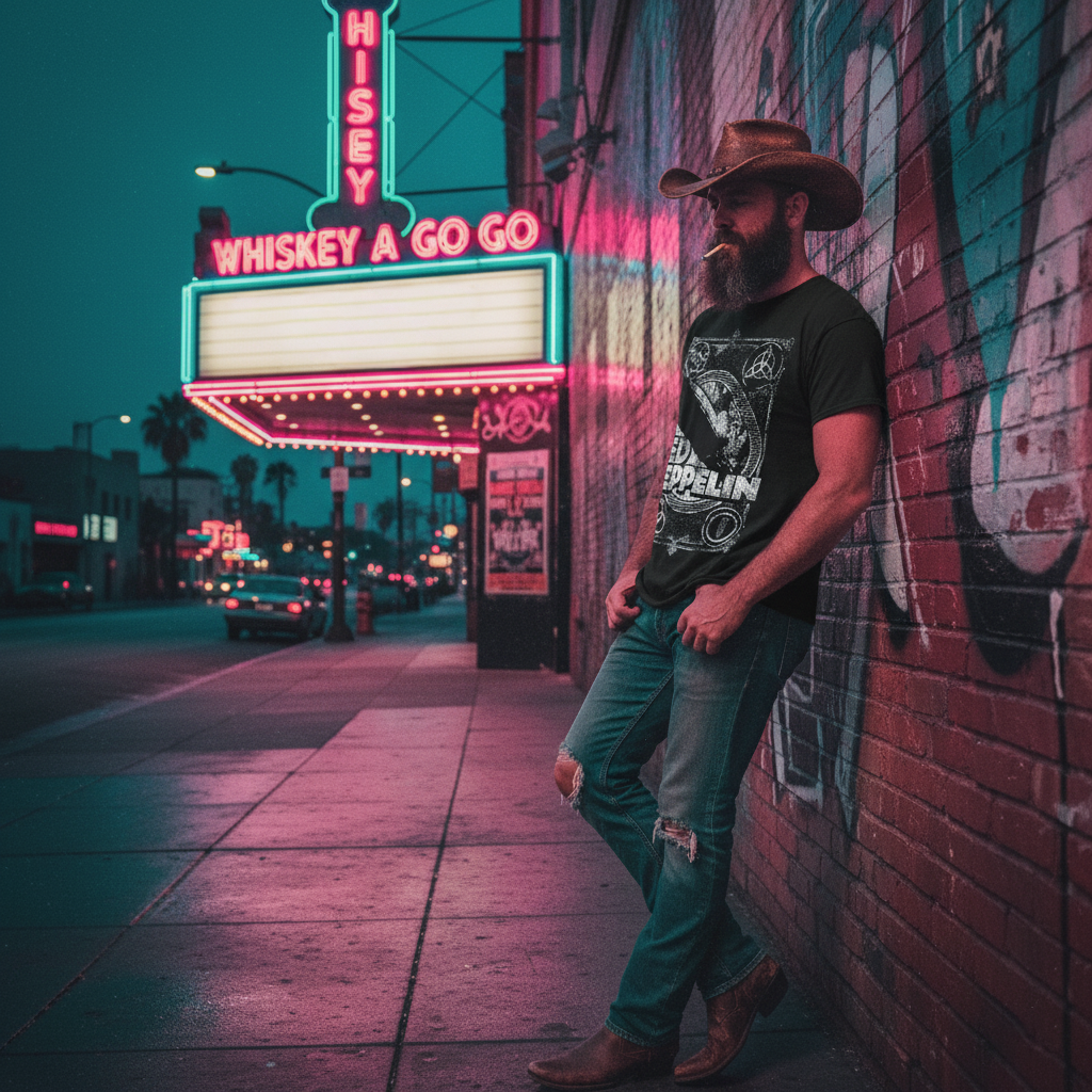 Led Zeppelin Vintage Distressed Tee