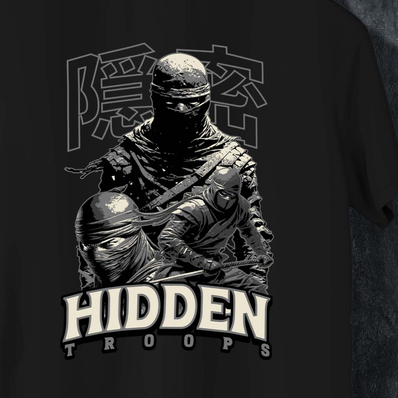 Hidden Troops Ninja Warrior Tee – Stealth Mode Streetwear