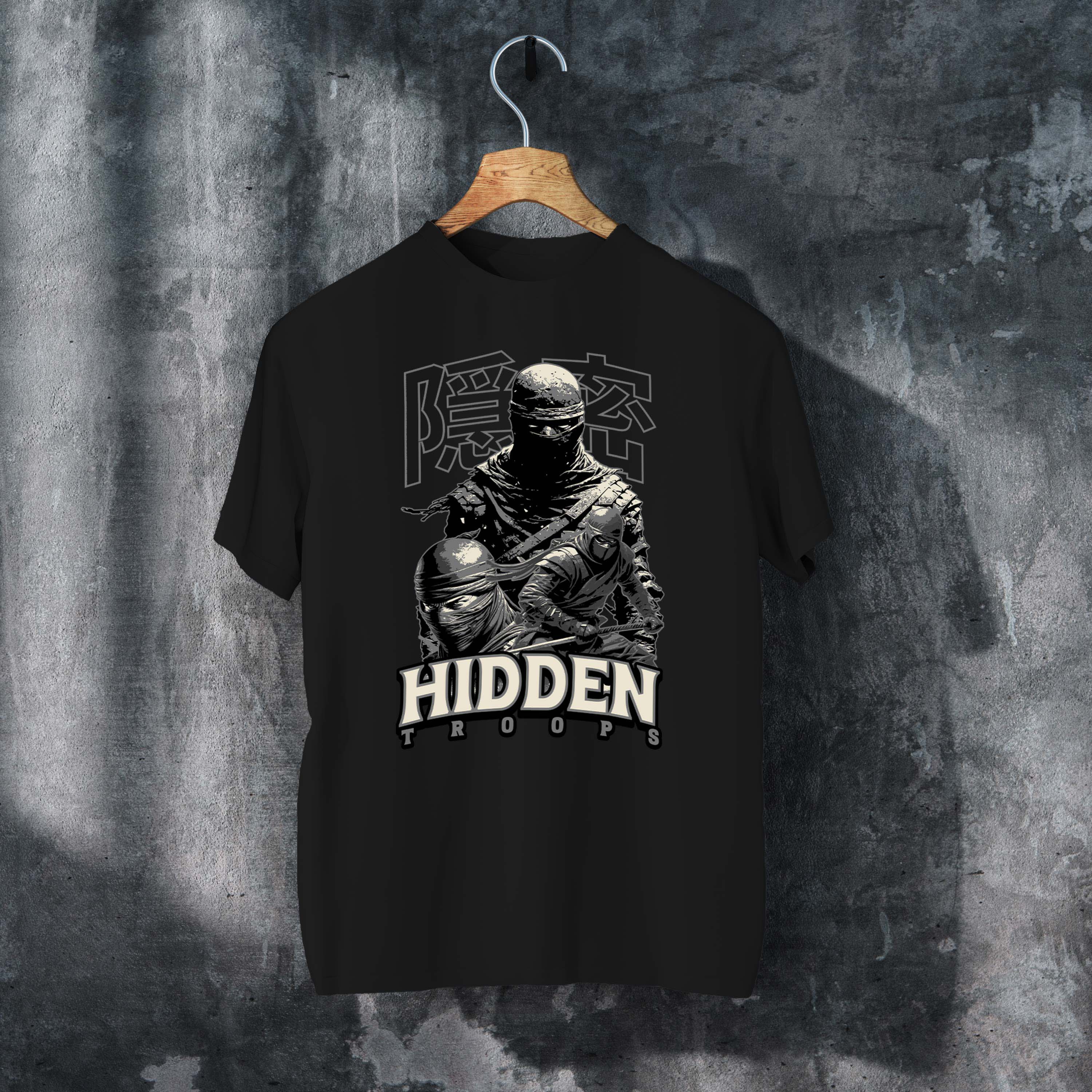 Hidden Troops Ninja Warrior Tee – Stealth Mode Streetwear