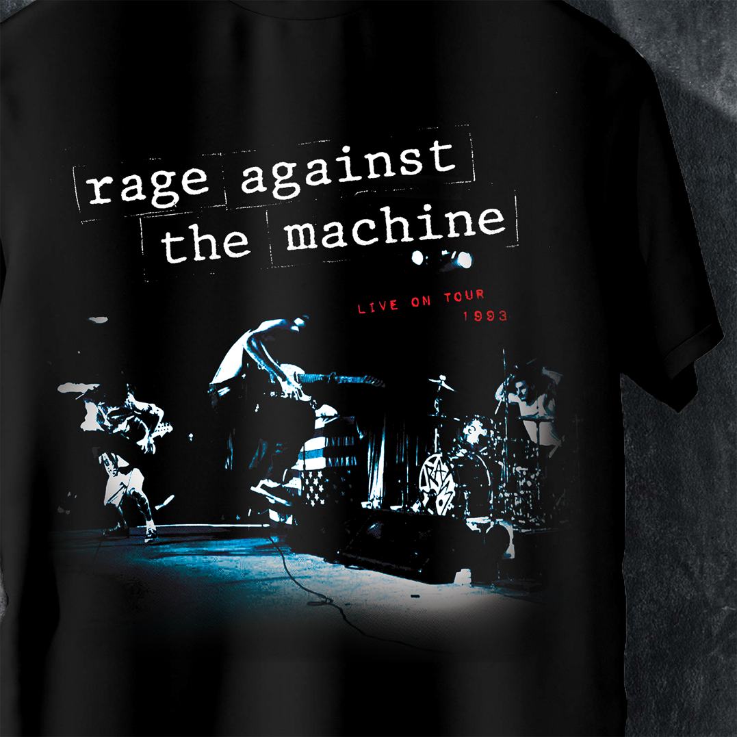 Rage Against the Machine 1993 Live Tour Tee – Vintage Tribute